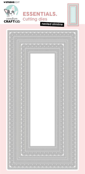 Studiolight Essentials Dies - Nested Slimline