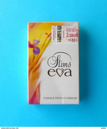 Empty Cigarettes boxes - EVA SLIMS