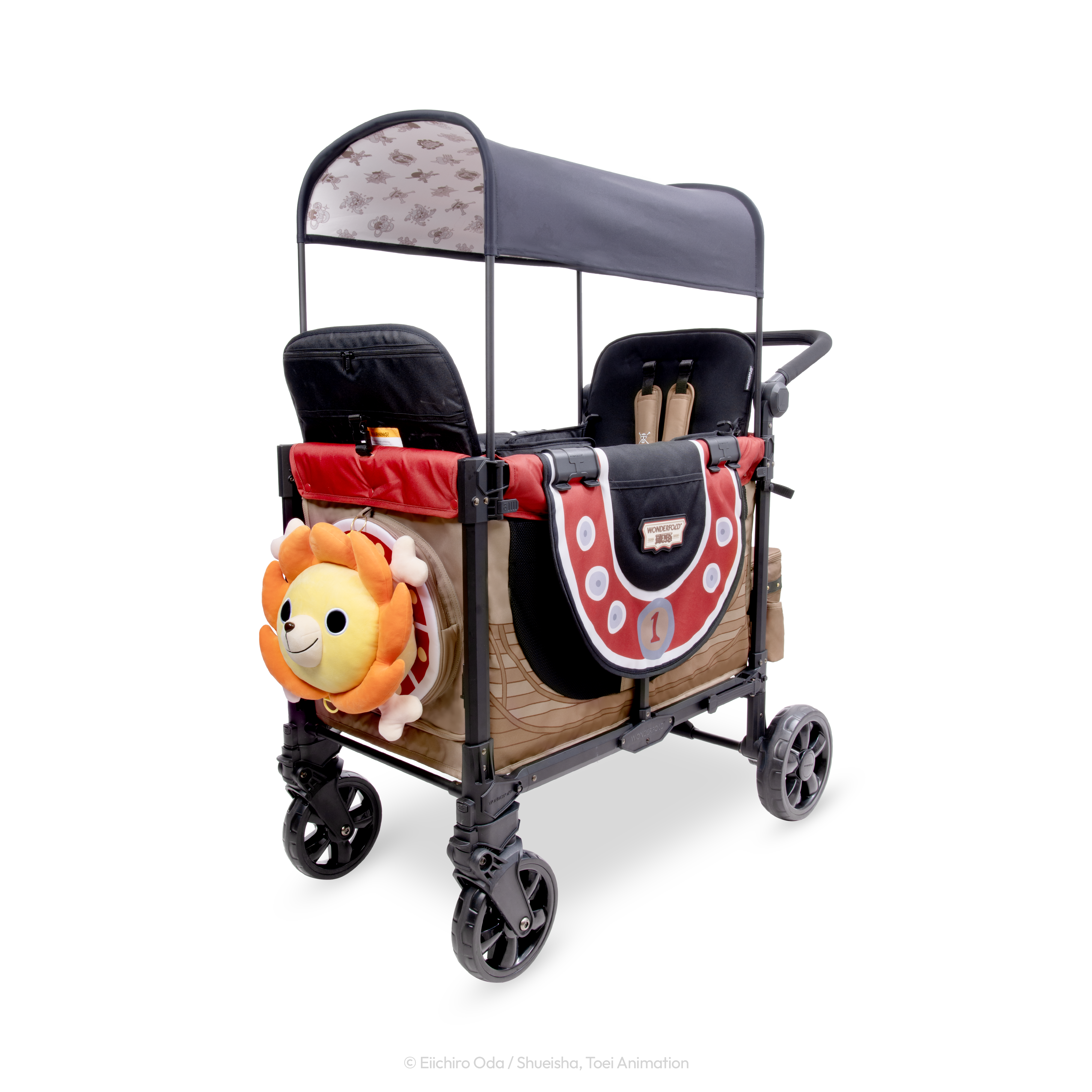 ONE PIECE Thousand Sunny Stroller Wagon (2 Seater)