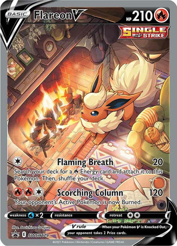 Flareon V - SWSH179 - SWSH: Sword & Shield Promo Cards [PROMO]