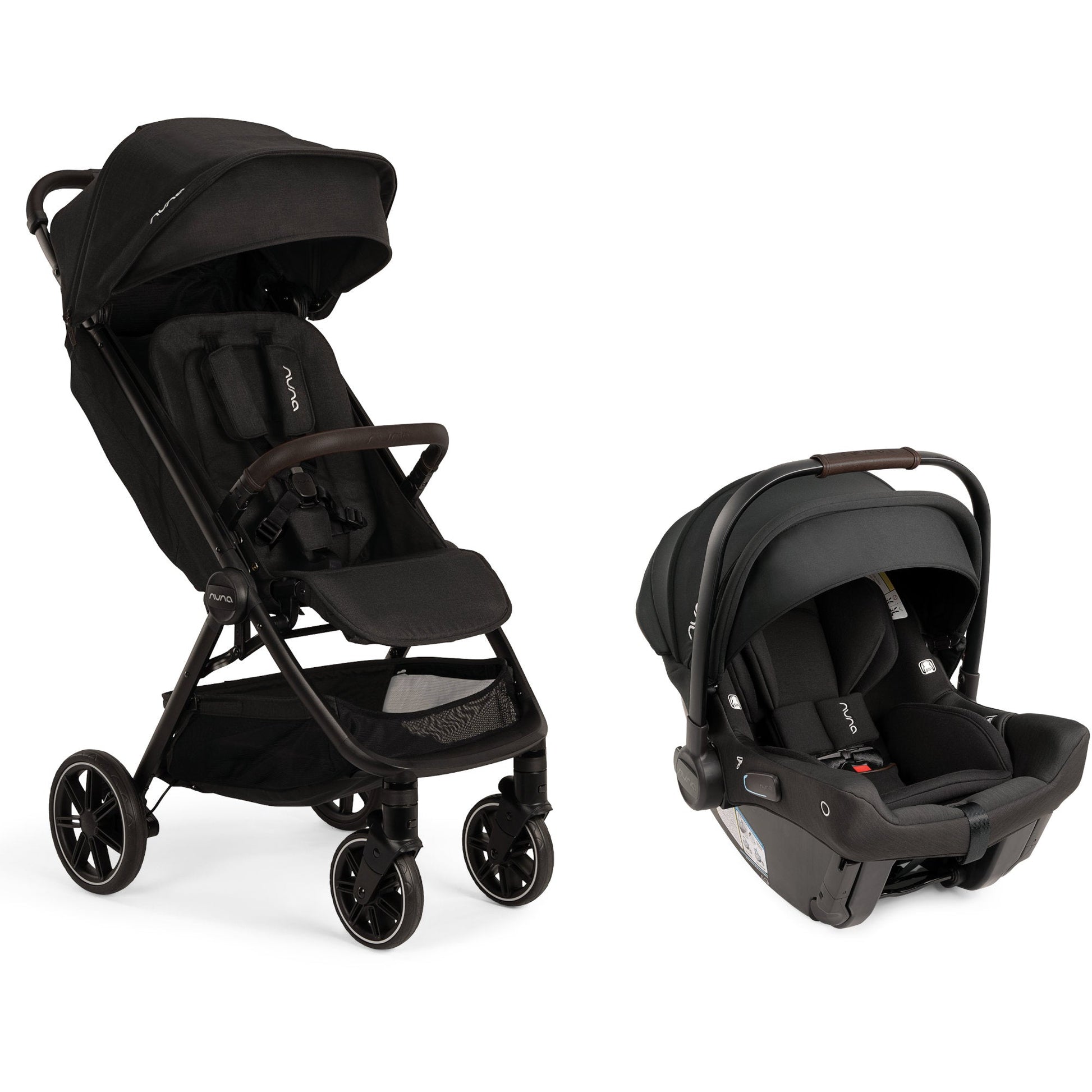 Nuna TRVL lx Stroller + PIPA urbn Car Seat Travel System