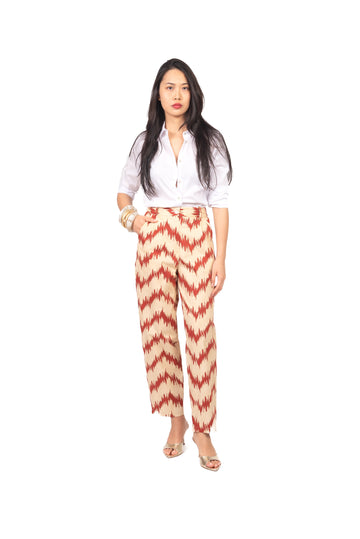 Imperial - Pantalone crop fantasia Art. P9990145V