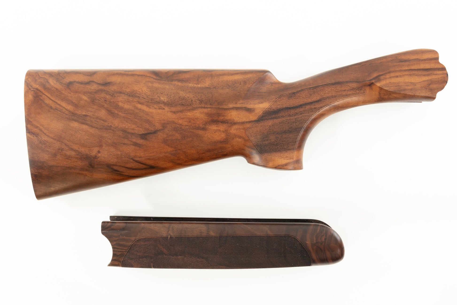 Beretta 688 12GA Left Hand International Trap Wood Set | 1 3/8" x 1 3/4" | SN#: WS260079