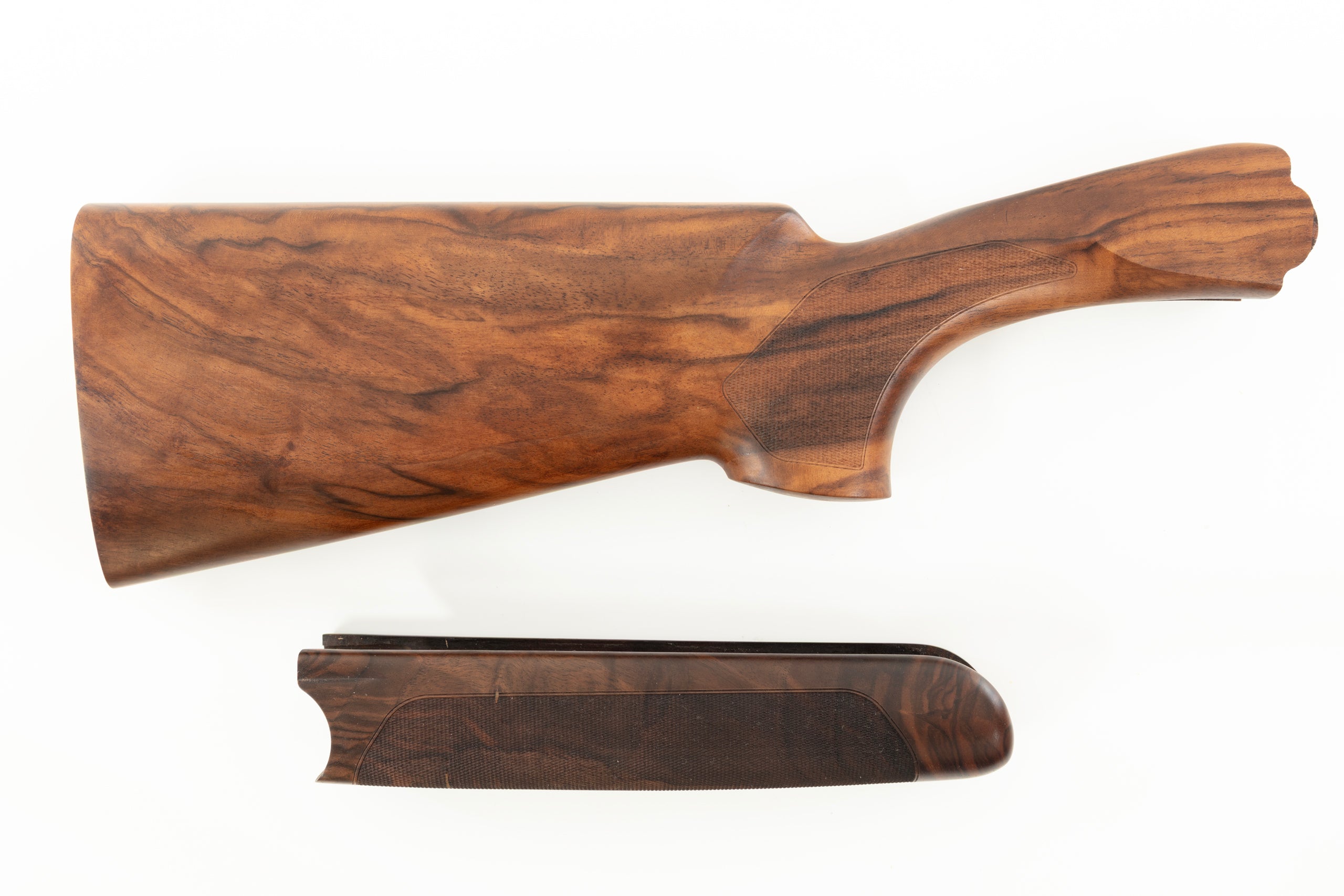 Beretta 688 12GA Left Hand International Trap Wood Set | 1 3/8" x 1 3/4" | SN#: WS260079