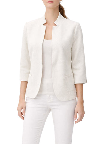 ANIS WHITE Giacca Aperta Anis White Manica 3/4 - Bianco Sporco