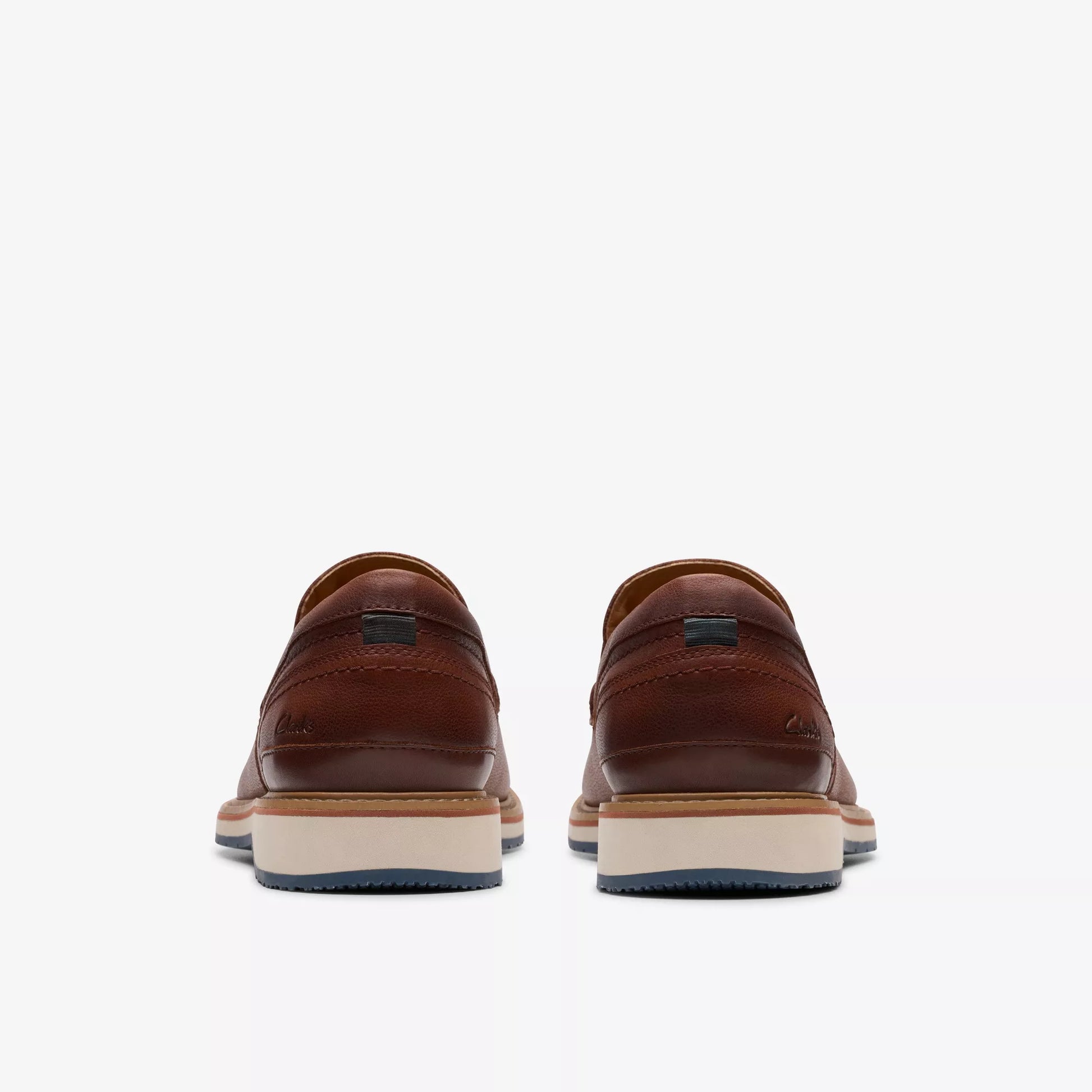 Men's Clarks Monahan Step - Tan Leather