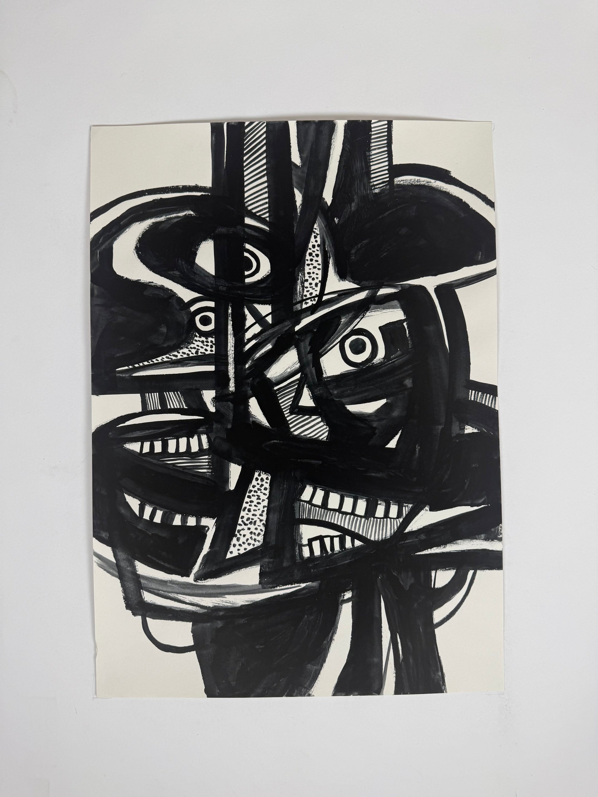 Monochromatic Original Artwork No.317 - ARTHUR ALLAN WILSON, Scottish | 1944-2024