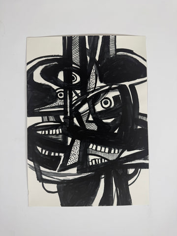 Monochromatic Original Artwork No.317 - ARTHUR ALLAN WILSON, Scottish | 1944-2024