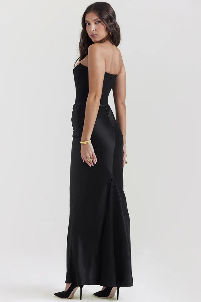 Persephone Off Shoulder Bustier Dress