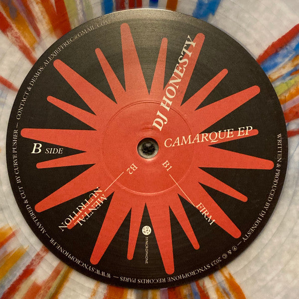 DJ Honesty* : Camarque EP (12", Col)