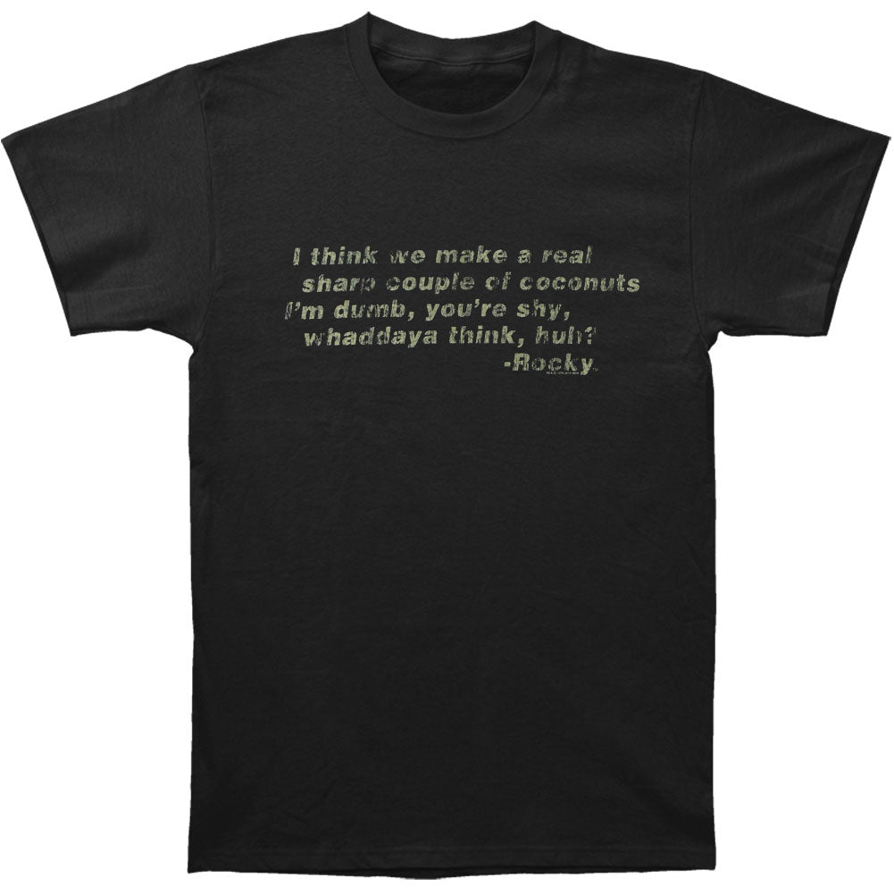 Rocky Rocky Thought Slim Fit T-shirt