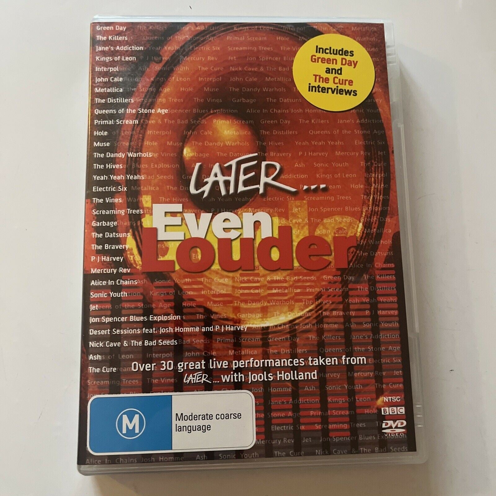 Later... Even Louder by Jools Holland (DVD, 2005) Region 4&2