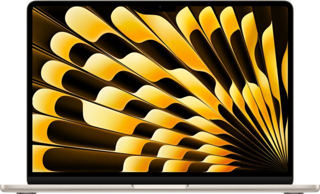 13-inch MacBook Air: Apple M3 chip with 8-core CPU and 10-core GPU, 8GB, 512GB SSD - Starlight