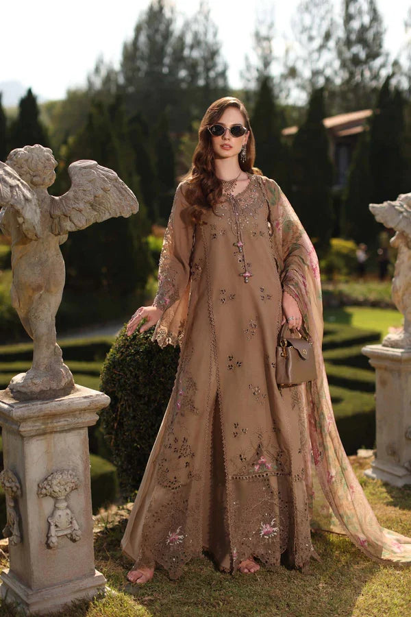 Saadia Asad | Noor Luxury Eid Schiffli Laserkari '26 | D8 - A - Selene - House of Ayeza