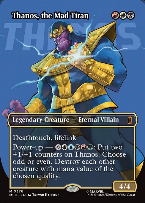Thanos, the Mad Titan (Foil)