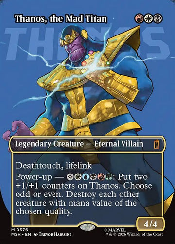 Thanos, the Mad Titan (Foil)