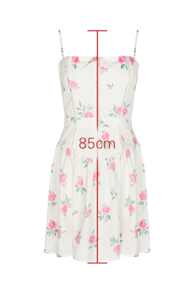 Ysabella Stretch Cotton Mini Sundress