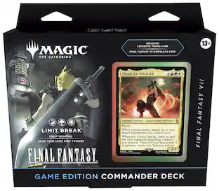 Wizards of The Coast Magic: The Gathering Final Fantasy VII Commander Deck Game Edition D55290000