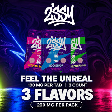 2'SSY chewable tablets cover - 3 flavors, 100mg per tab, 200mg per pack