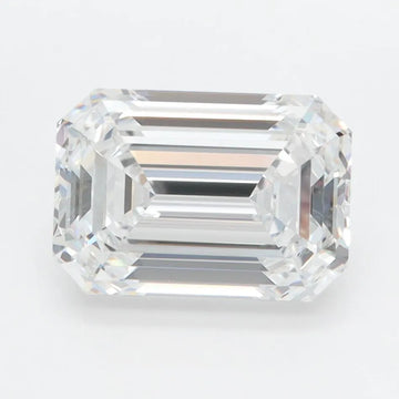 3.00ct Emerald Lab Grown Diamond (Colour D, Clarity IF, IGI Certified)