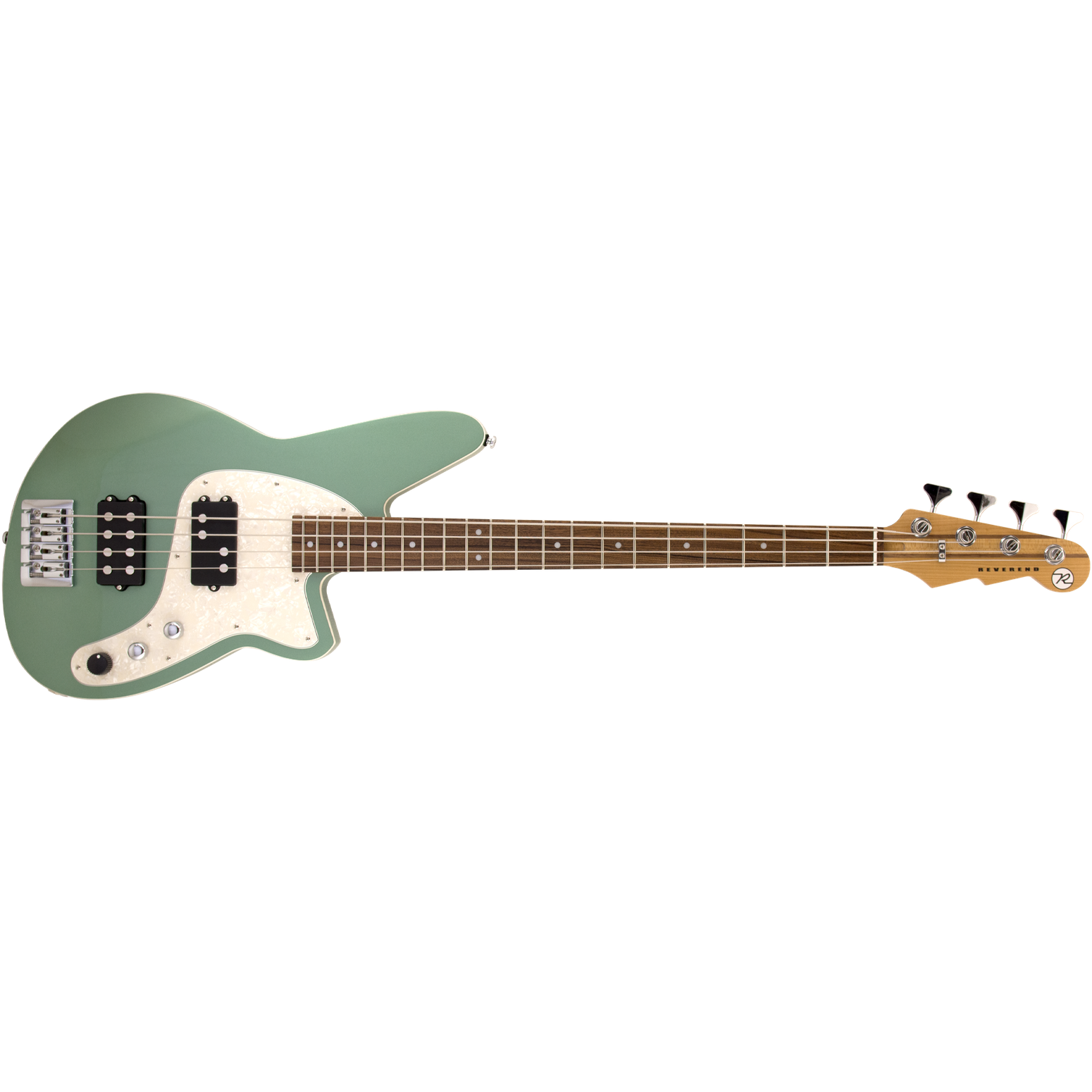 Reverend Mercalli 4 Bass Metallic Alpine