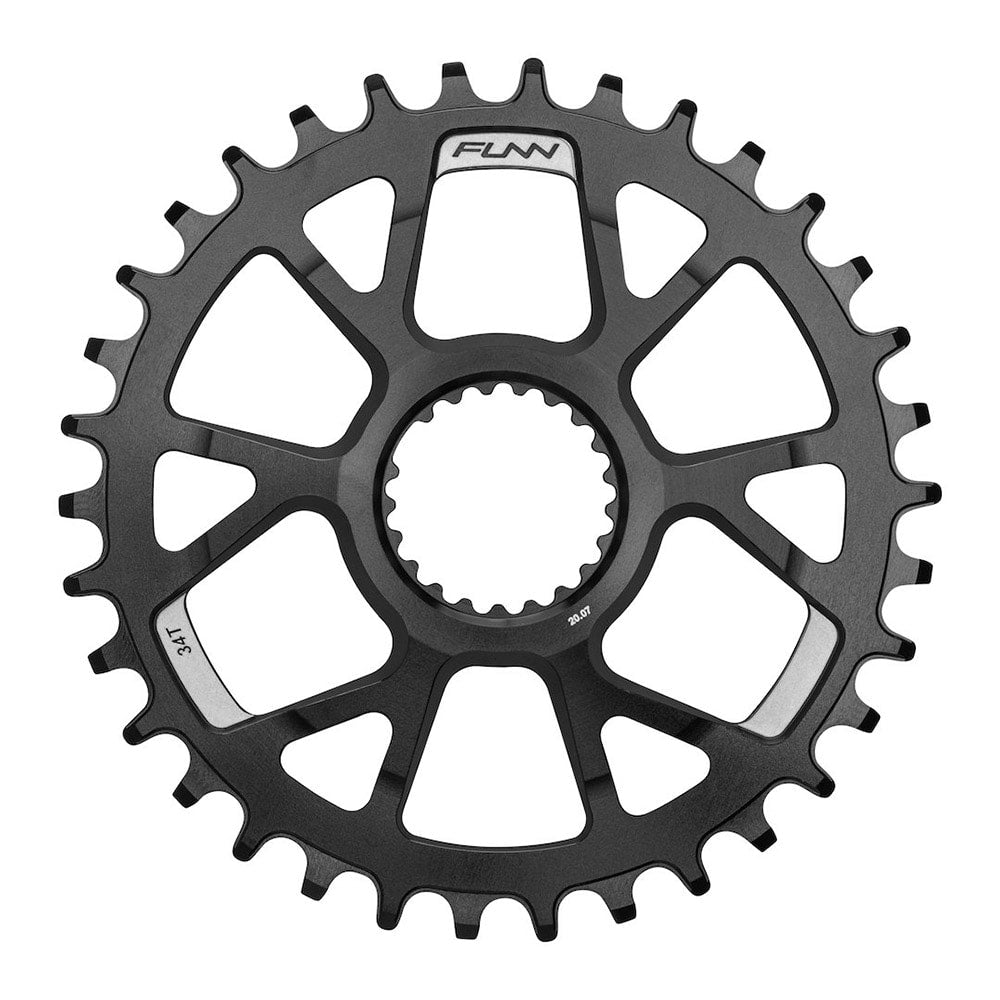 Zębatka SOLO DS 28 zębów z aluminium 7075 CNC czarna - offset 3mm