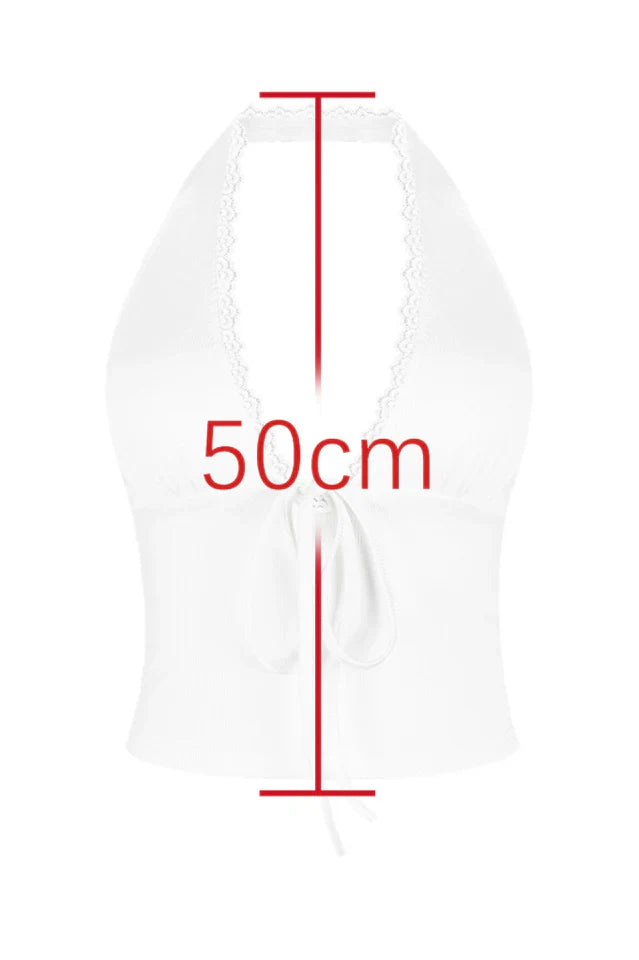 Believing The Lies Halter Top