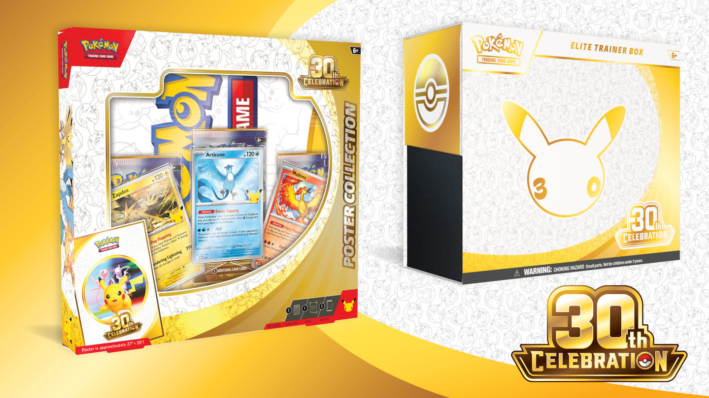 Pokémon TCG: 30th Celebration Product Showcase