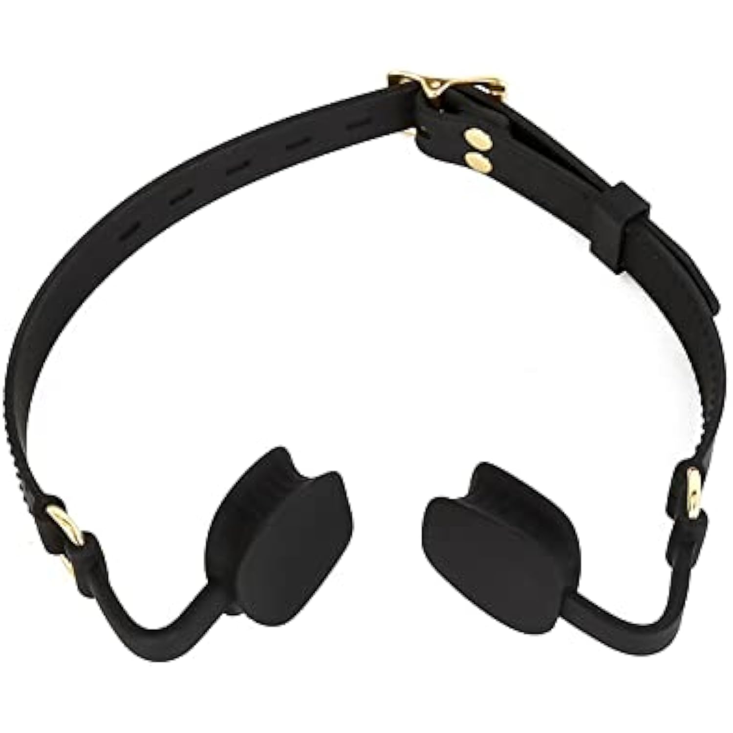 Sm Sex Toys Adult Silicone Mouth Plug Ball Gag Toy Flirting Harness Mouth Flail Opener Adjustable Strap Black