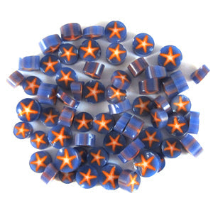 Starfish Murrine 32101 Millefiori COE 90 Glacial Art Glass