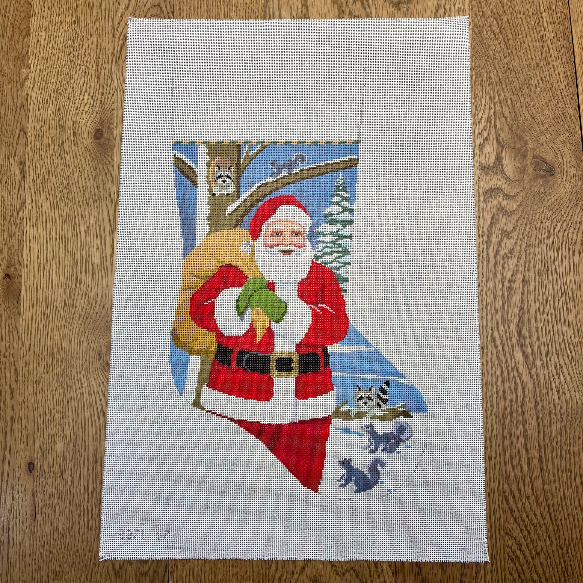 Santa Passing by, Stocking