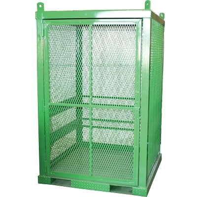 Jaula para cilindros de la serie Storage, puerta con cerradura, (12) cilindros de alta presión