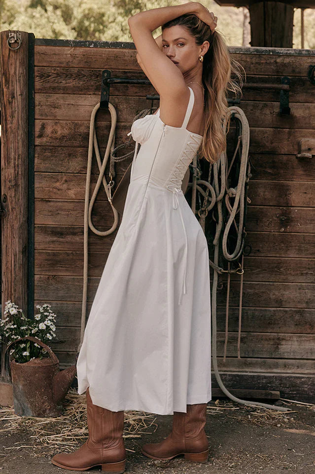 Carmen Bustier Sundress