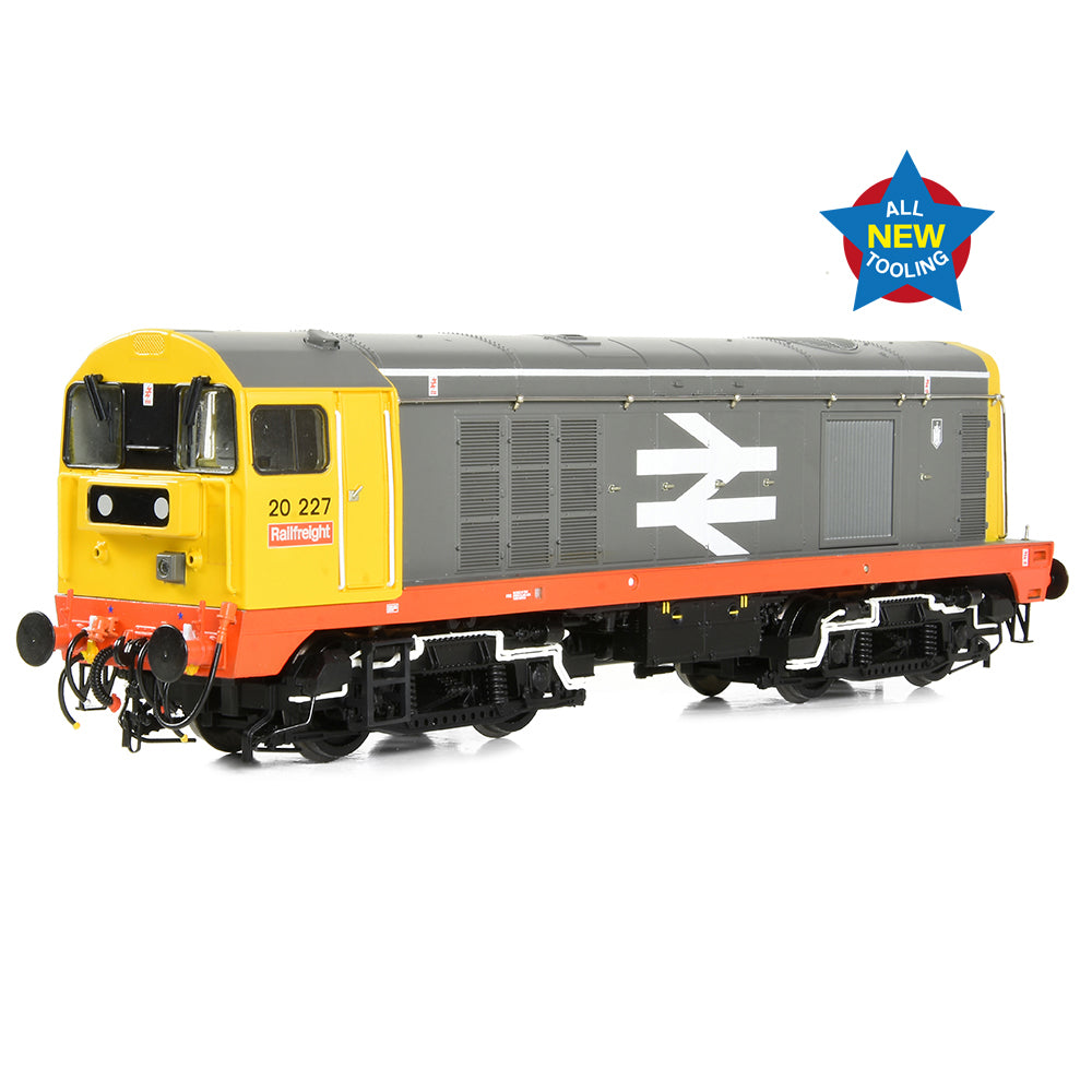 Bachmann 35-357 Class 20/0 Headcode Box 20227 BR Railfreight (Red Stripe)