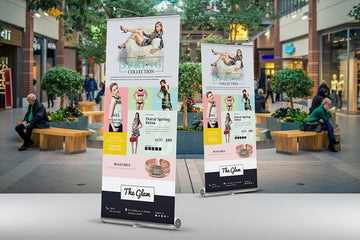 Fashion Roll-Up Banner, Print Templates ft. fashion & store compatible with  Adobe Photoshop