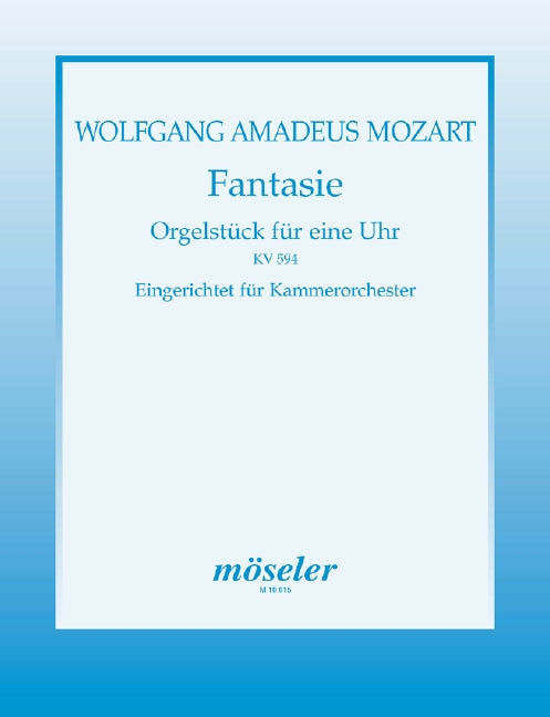 Fantasie f-Moll KV 594 (score)