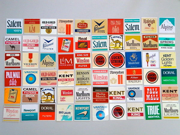Vintage Cigarette Logos | TheSpudniks
