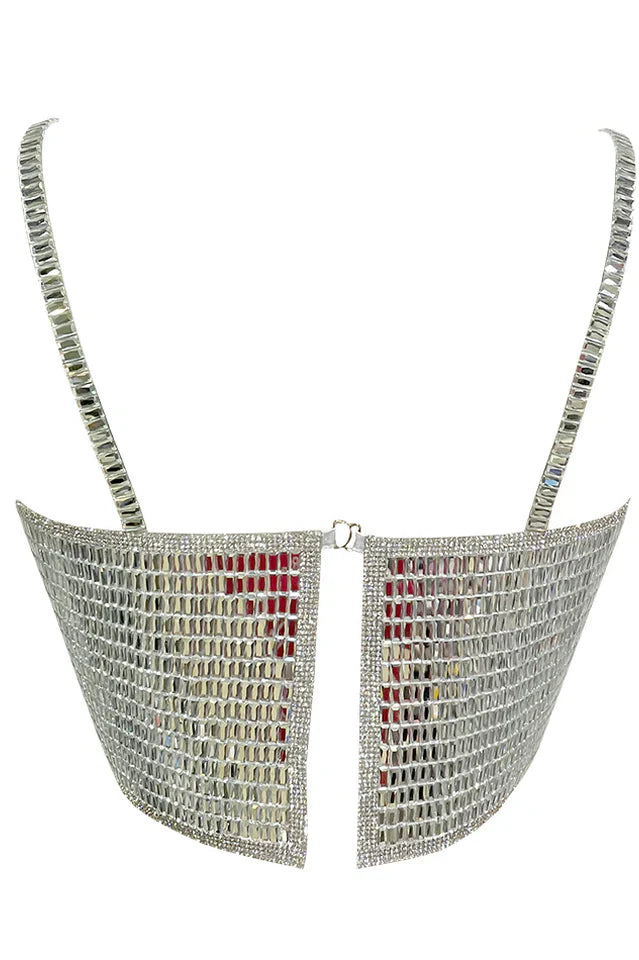 Disco Ball Mirror Bralette