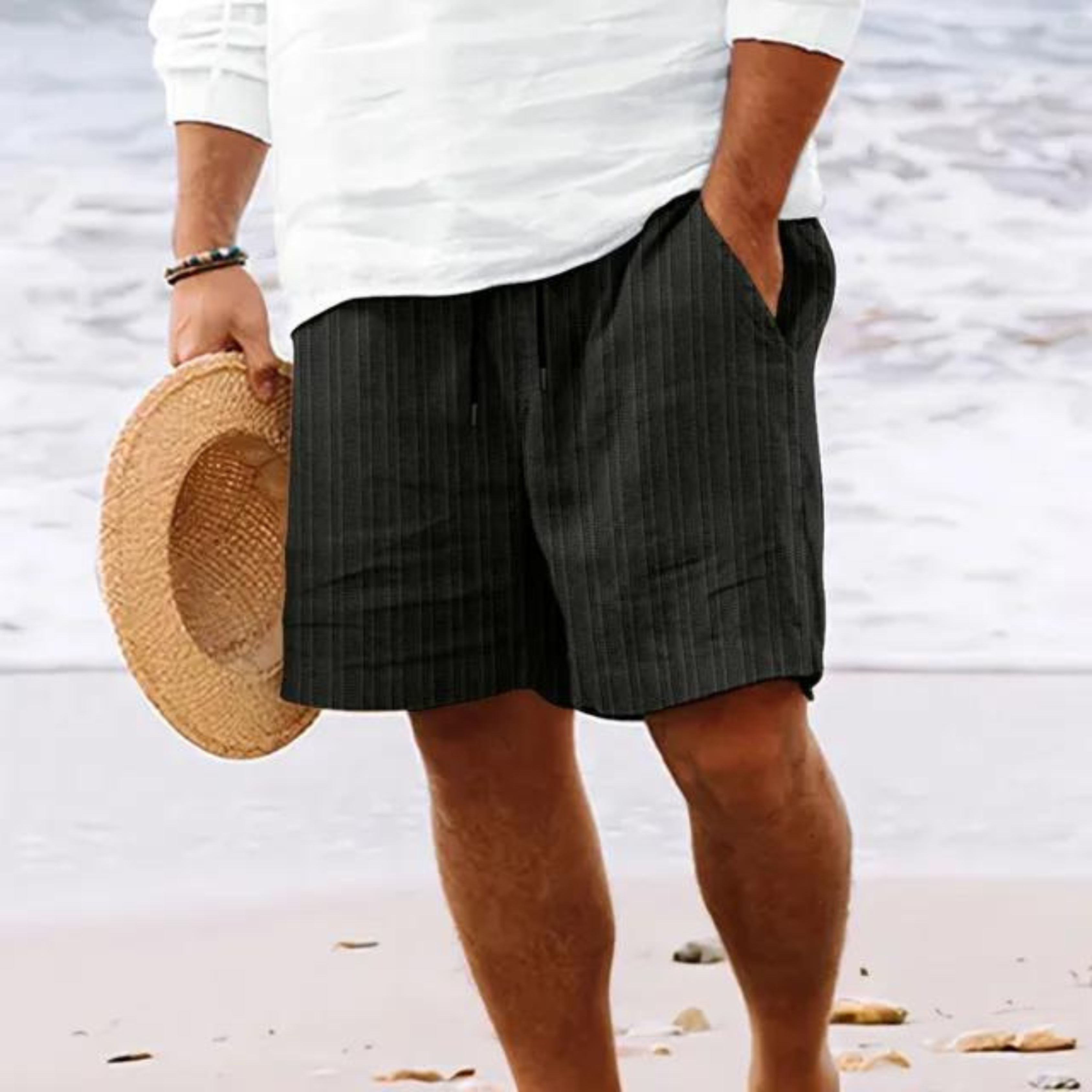 Męskie Szorty Casual Letnie | Plażowe