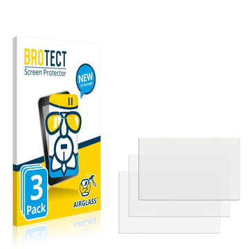 3x BROTECT AirGlass Glass Screen Protector for KIA Stonic 2021 DAB 8