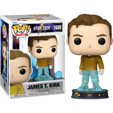 Funko Pop! Star Trek - Transporting James T. Kirk #1689 - Real Pop Mania