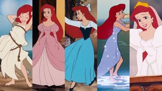 Ariel's Fashion Eras: The Little Mermaid's Many Dresses — The Disney Classics