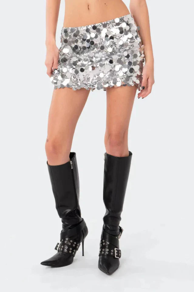 Disco Fever Mini Skirt