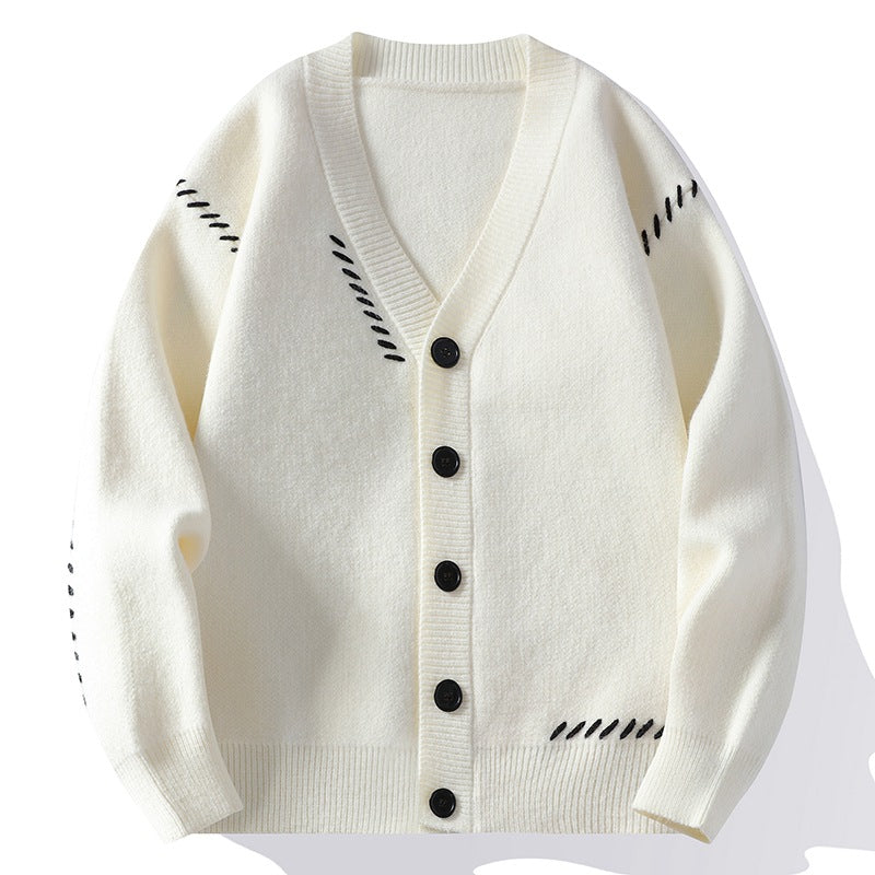 Timothy - Stylowy sweter z wzorem dla mężczyzn