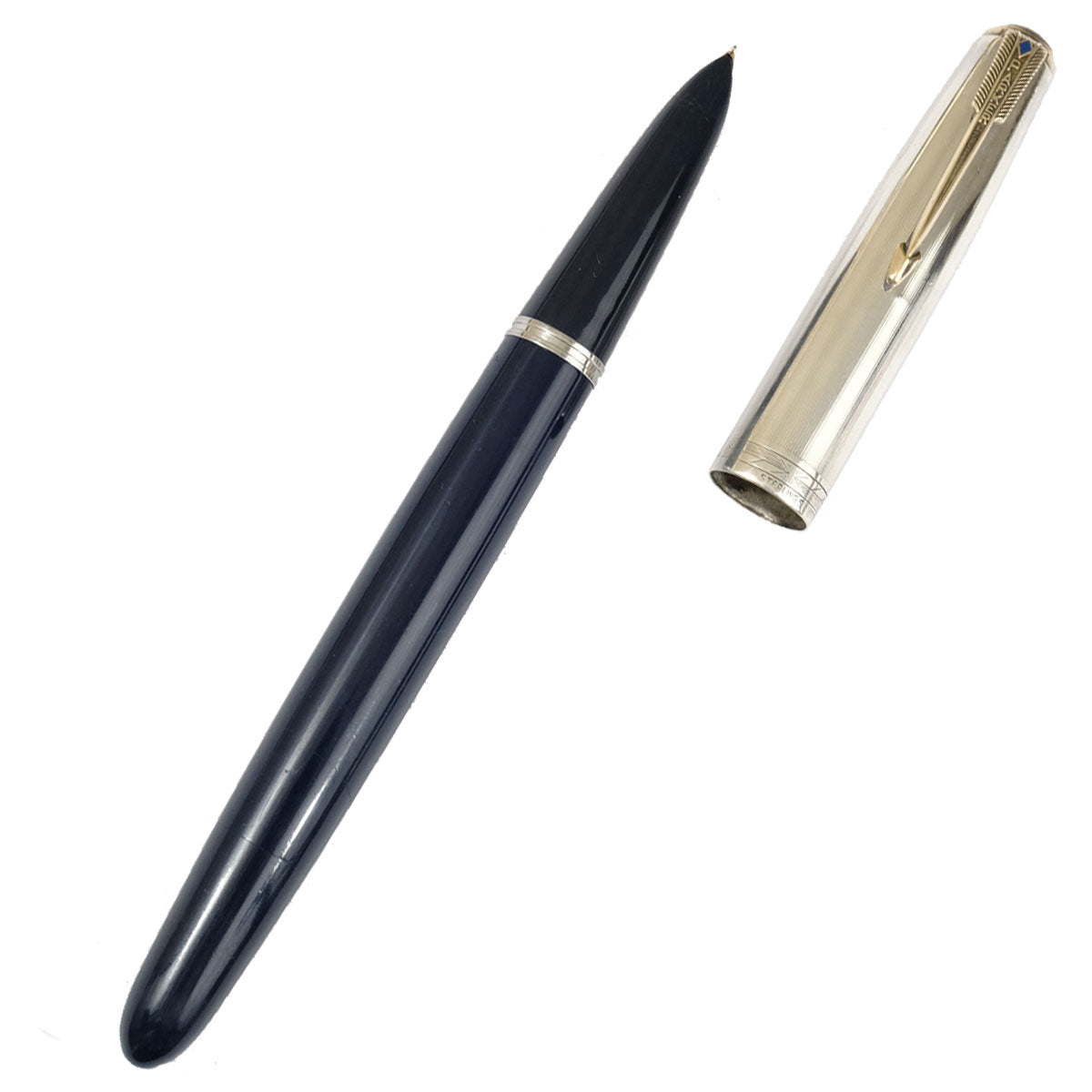 Parker 51 Tapa de Plata