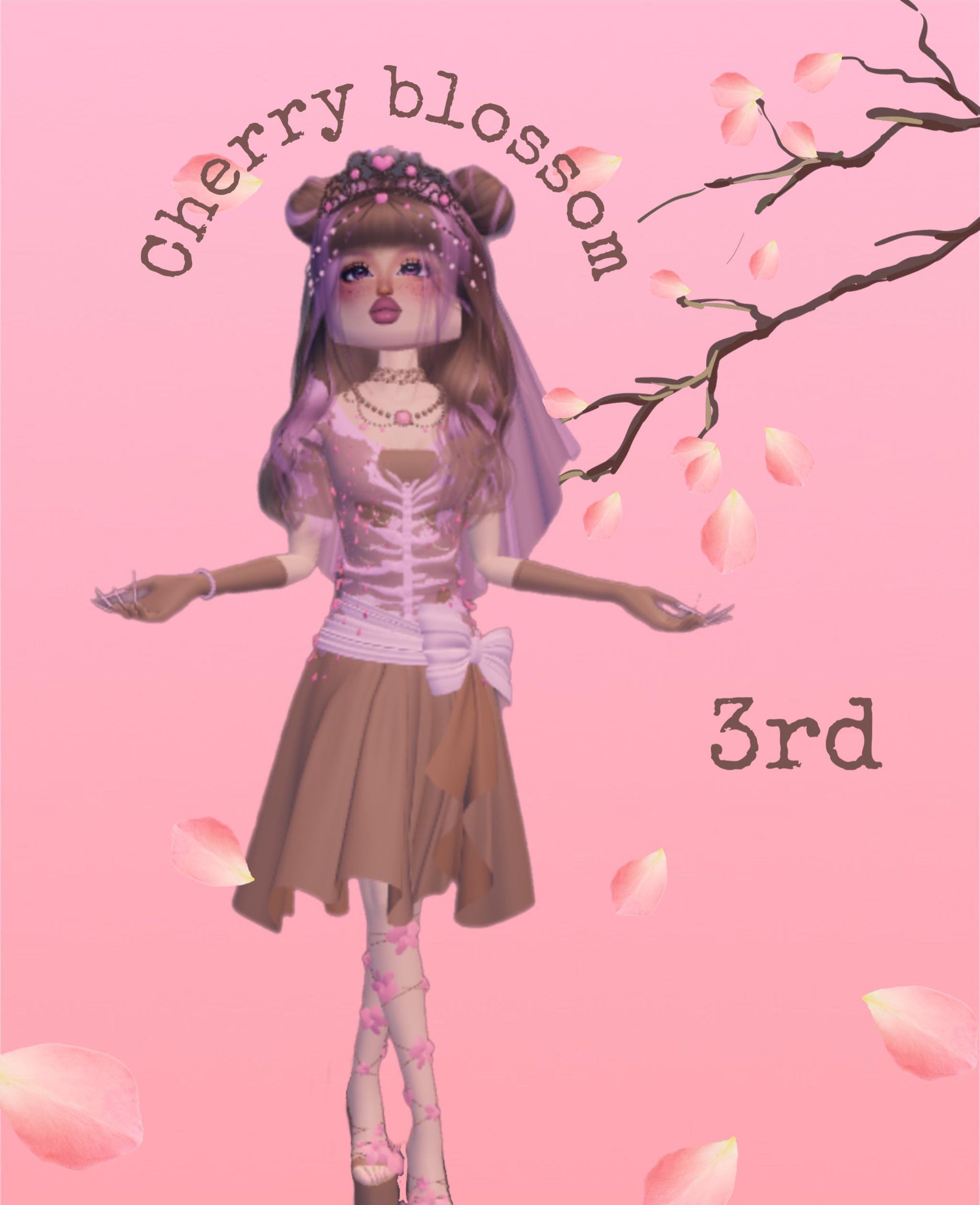 Cherry Blossom theme, and advice to improve it? : r/DressToImpressRoblox