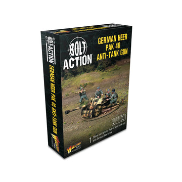 Bolt Action - German Heer Pak 40 Anti-Tank Gun