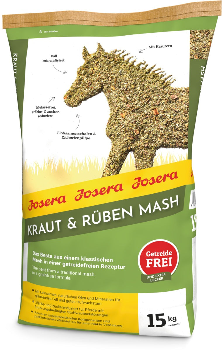 Josera Pferd Kraut & Rüben Mash zoo-de