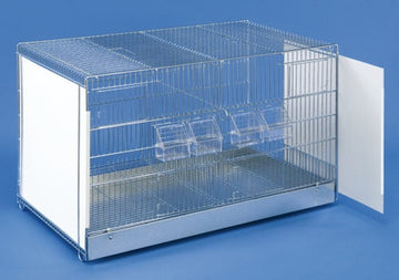 GABBIA ZINCATA CON LATERALI IN LAMIERA ART. 406-12 LL GS