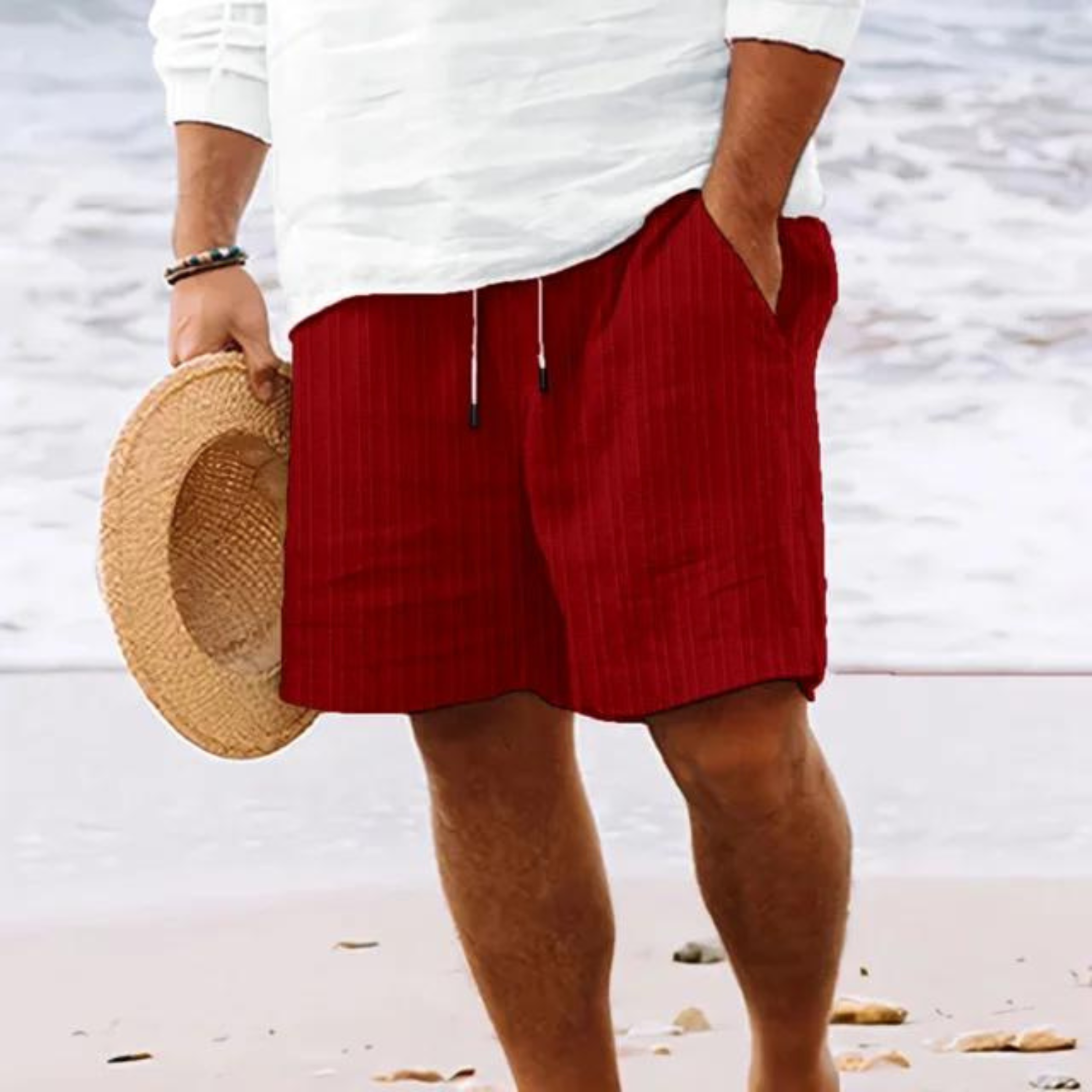 Męskie Szorty Casual Letnie | Plażowe